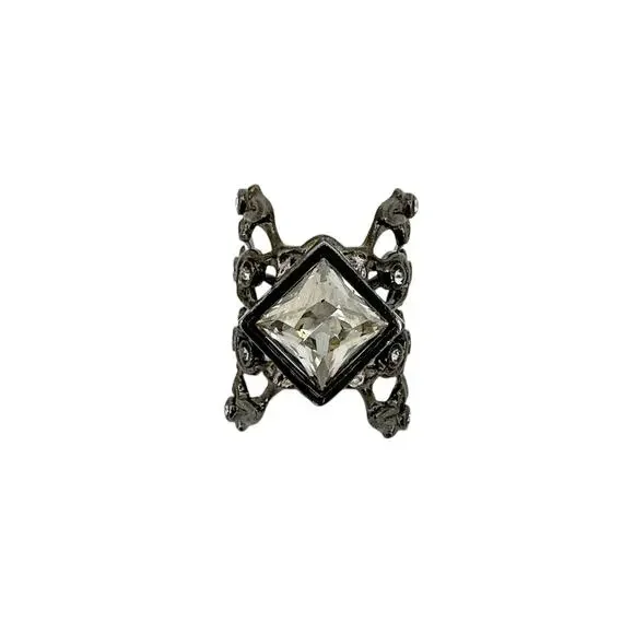 VIRGINS SAINTS & ANGELS VSA Vine Ring Gunmetal Size 7 - Picture 4 of 9